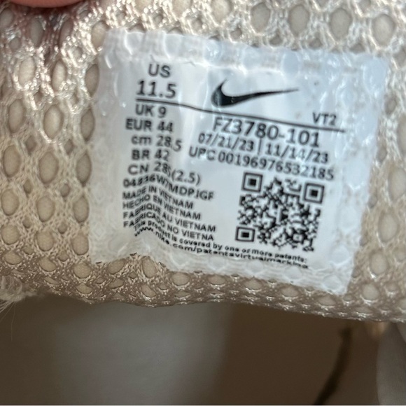 Nike Women’s Size 11.5 Zoom Vomero 5 Orewood BRN/SAIL Men’s 10 - Picture 6 of 9